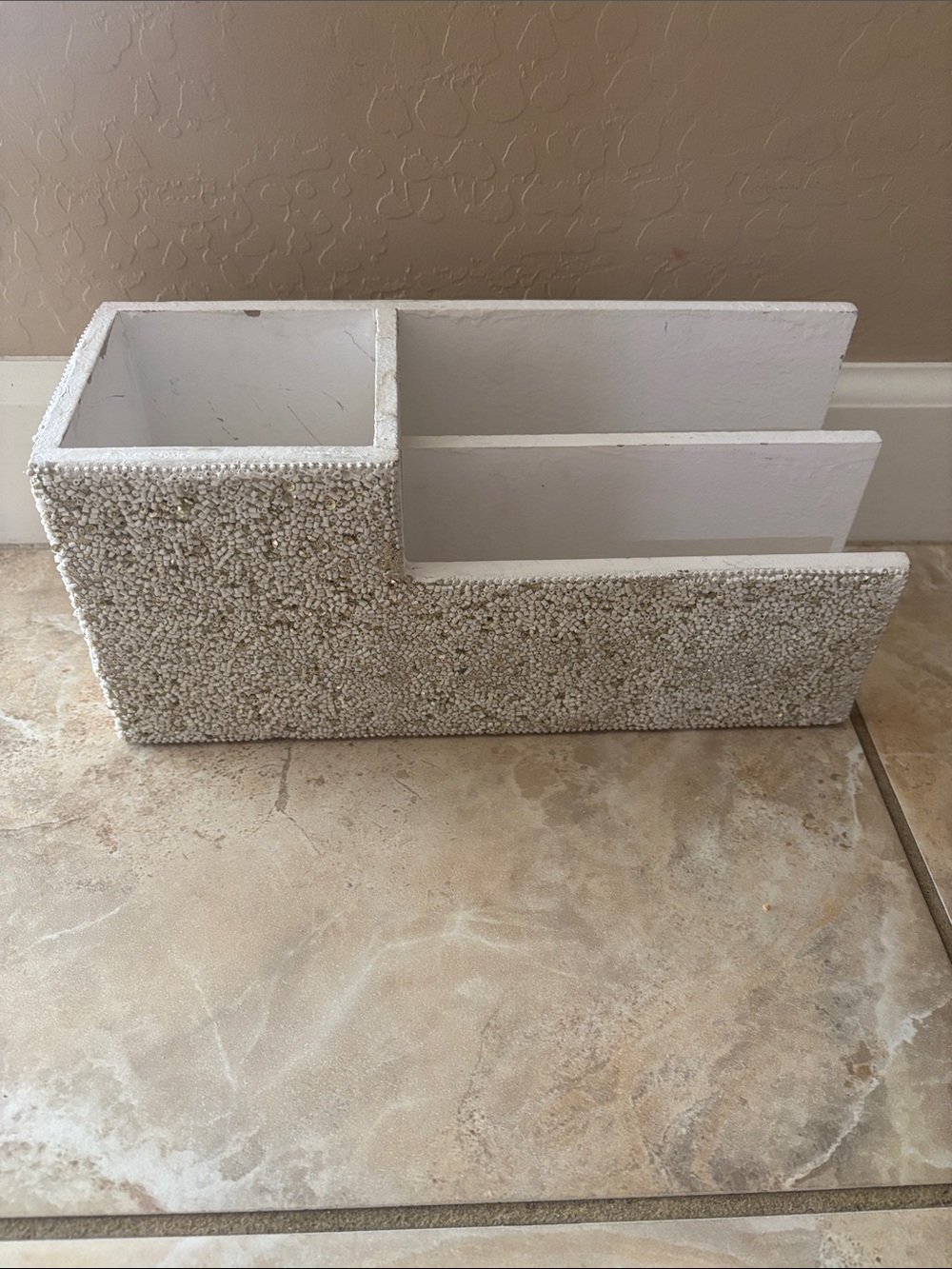 Pretty sparkly desk caddy 12 inches long